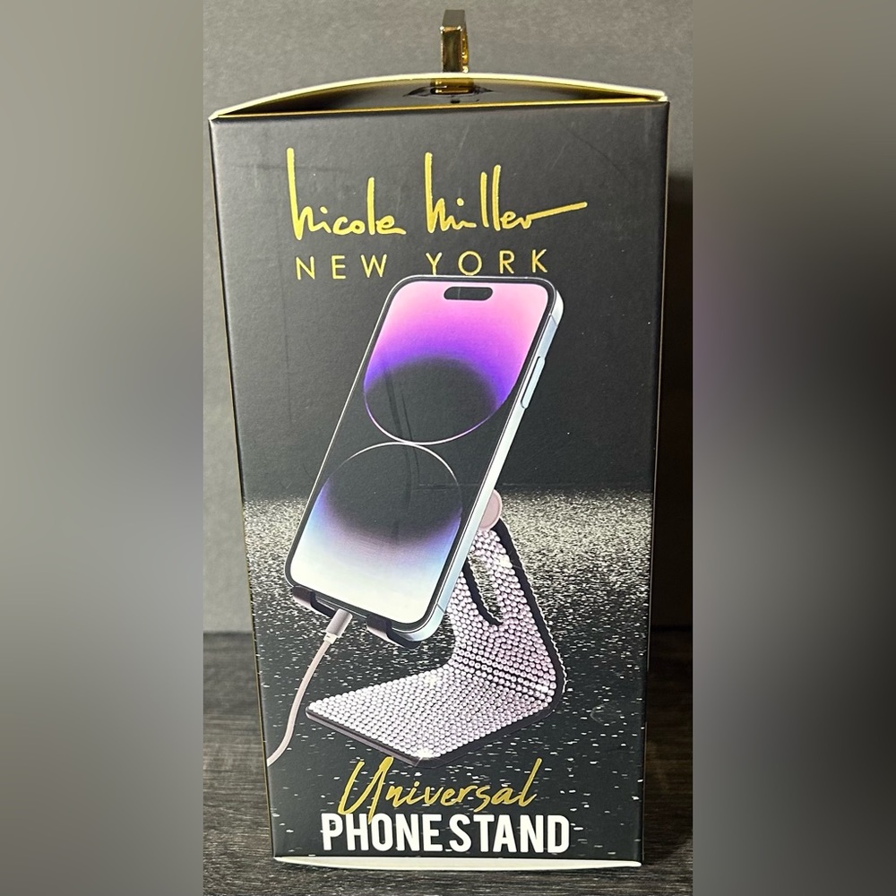 Nicole Miller Silver Bling Universal Phone Stand - Picture 3 of 4